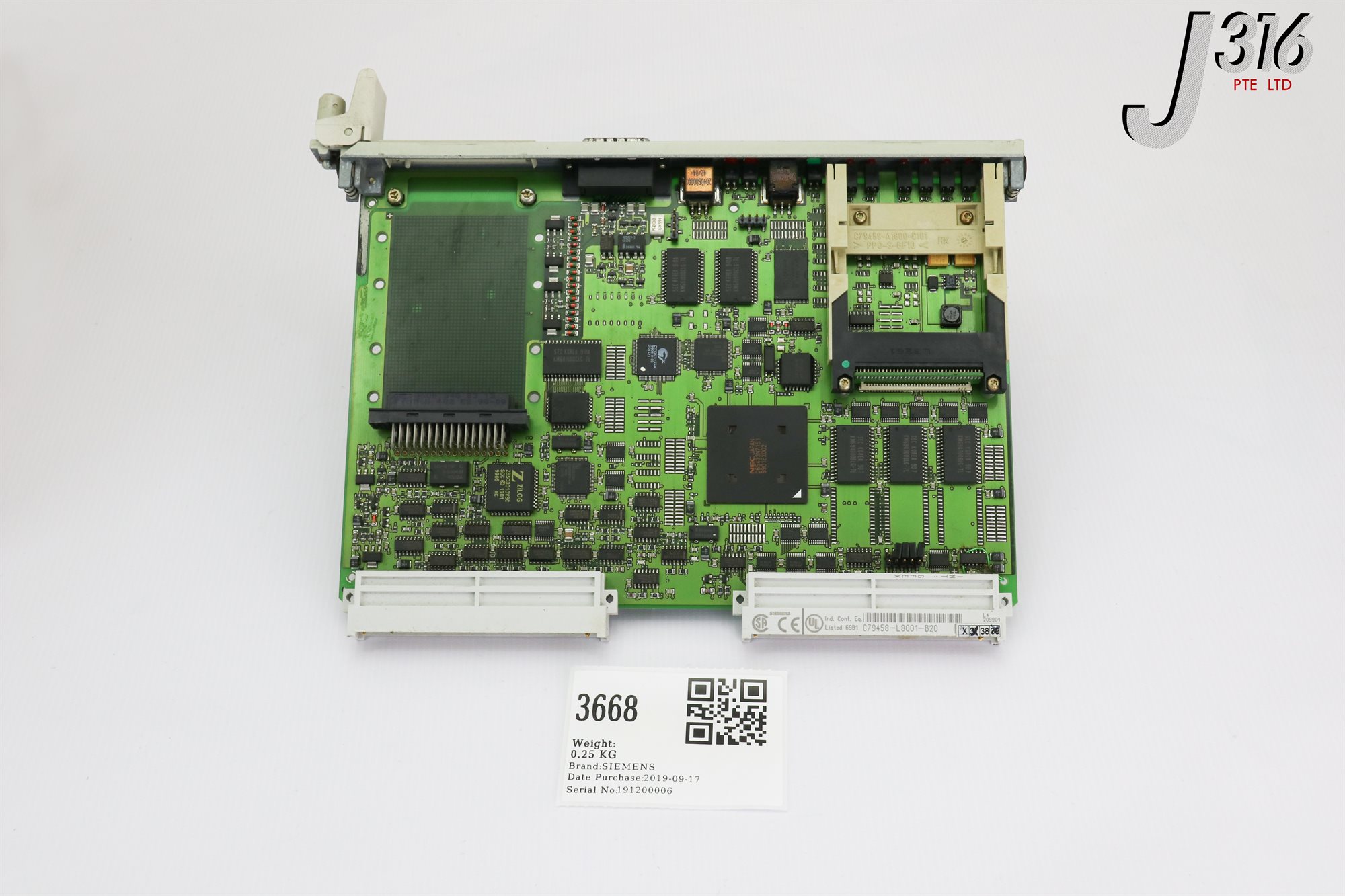 専用⑯ 3668 SIEMENS PCB SIMATIC CTLR MOD C79458-L8001-B20 CPU948U 6ES5948